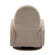360 Swivel and Glider Recliner Chair-Almond