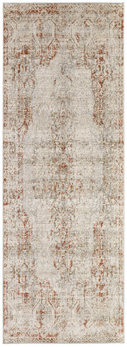 Kaia Transitional Distressed, Tan/Ivory/Orange