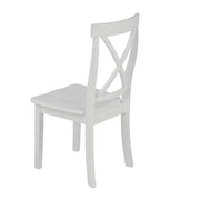 5 Pieces Dining Table And Chairs Set For 4 Persons, Kitchen Room Solid Wood Table With 4 Chairs