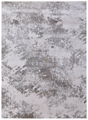 Waldor Modern Abstract, Gray/Silver/Taupe