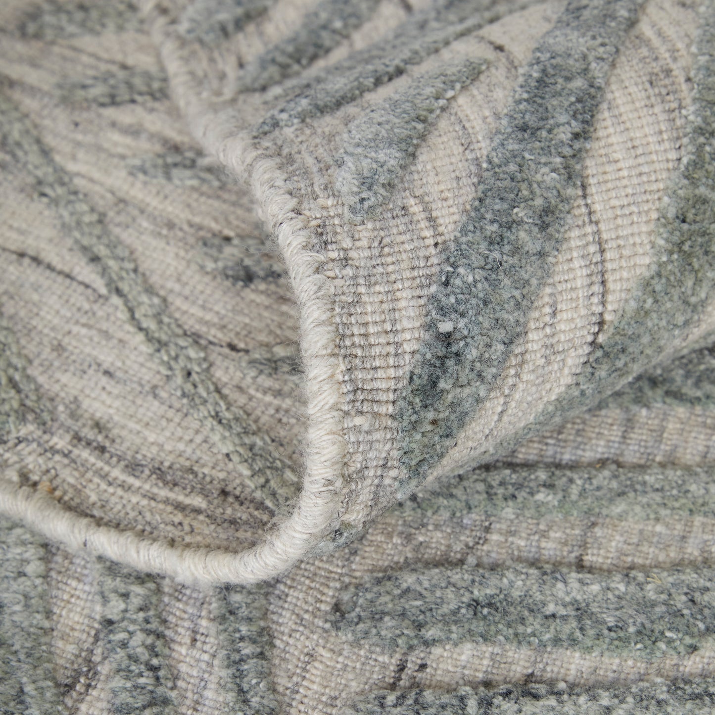 Elias Modern Abstract, Green/Ivory/Tan