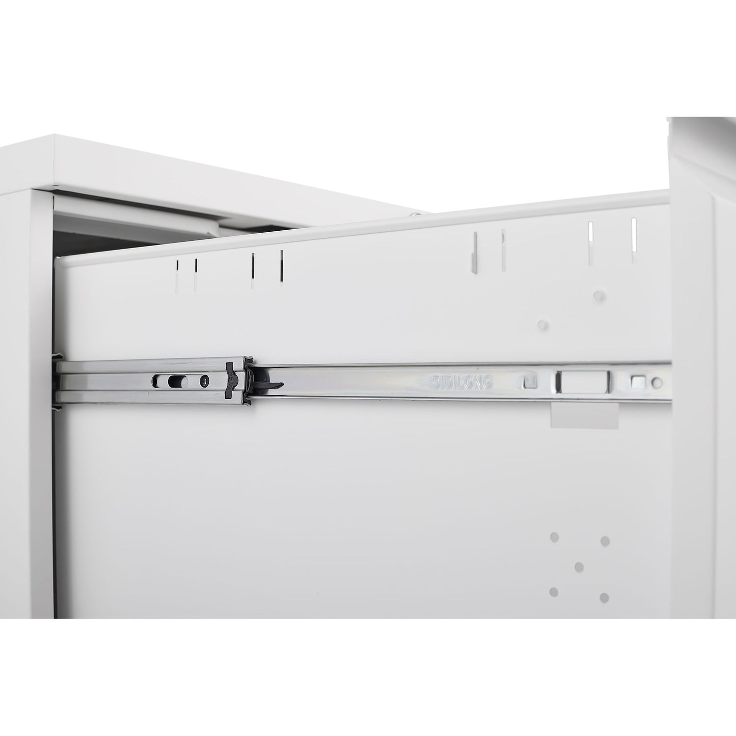Office Storage Cabinet With 2 Drawers And Lock