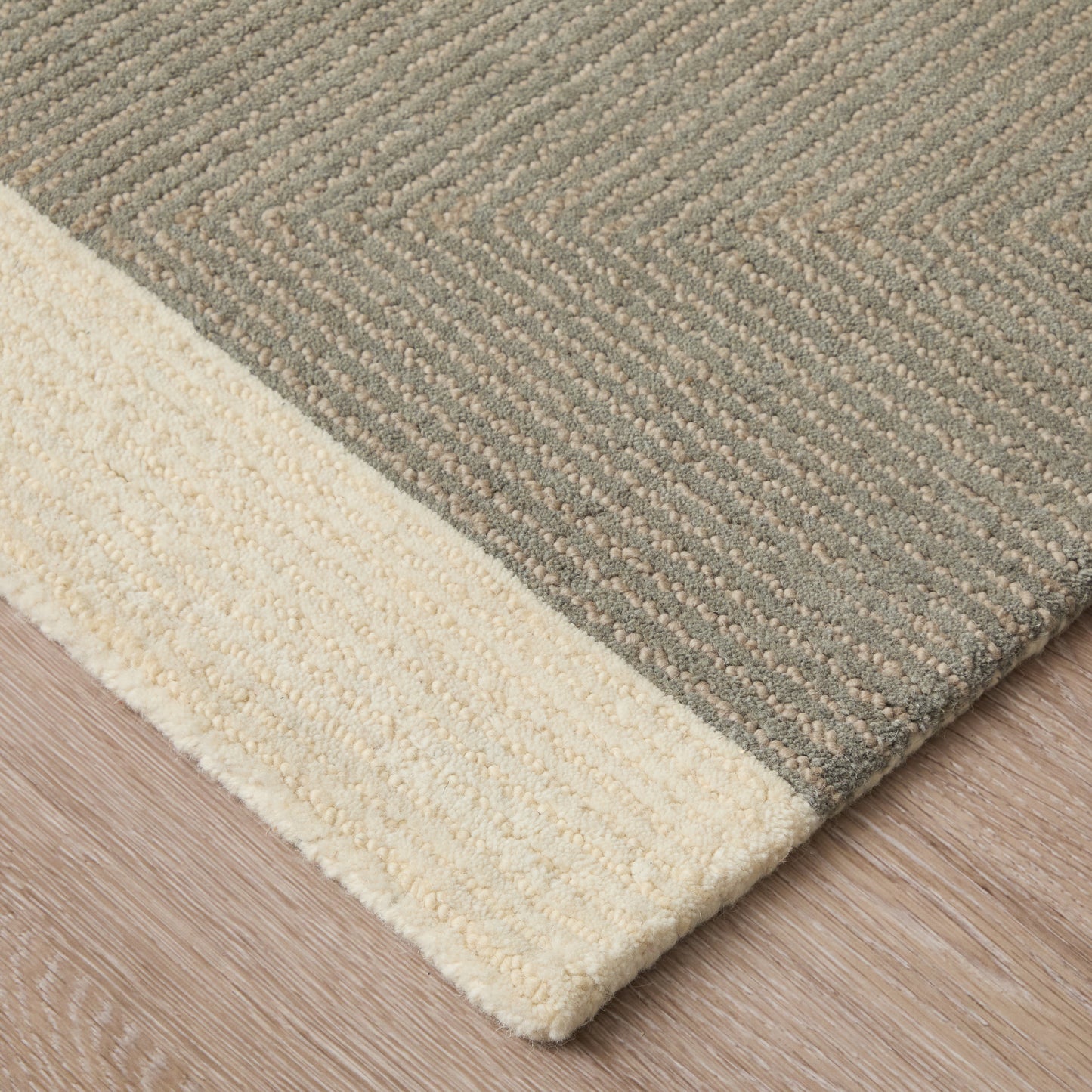 Maguire Transitional Abstract, Taupe/Black