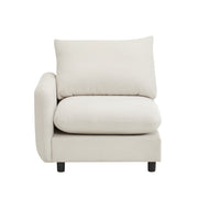 69 in. 2-Seats Modular Sectional Sofa Corner Chair Sofa Couch