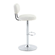 Adjustable Height Bar Stools With Footrest For Kitchen Island (Set of 2)