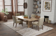 Pryor Modern Abstract, Taupe/Green/Tan