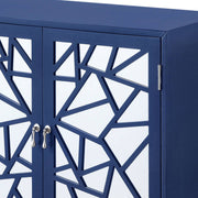 Breckenridge Blue 2-door Console Table