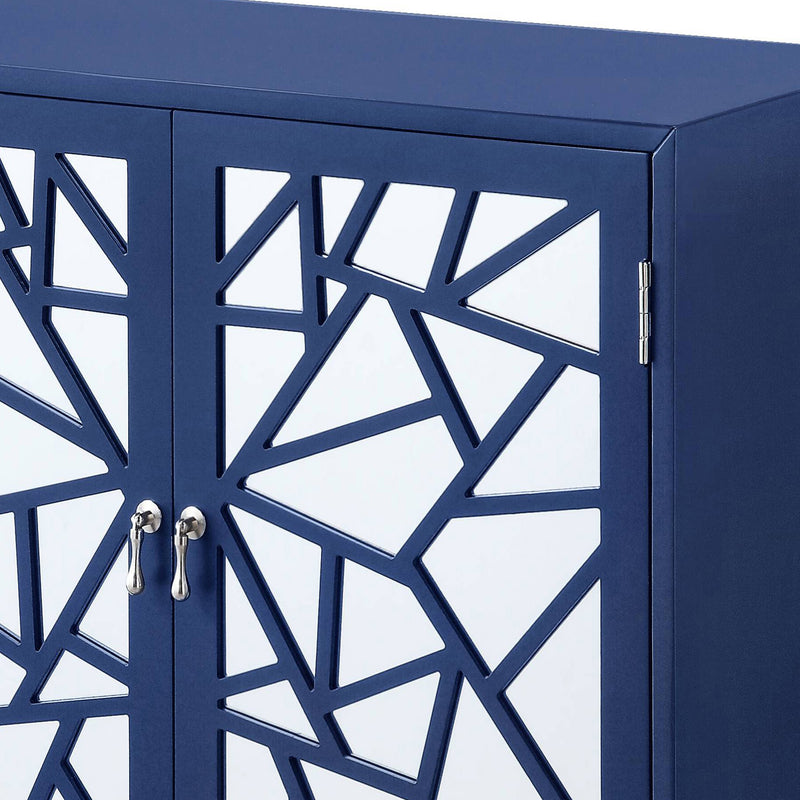 Breckenridge Blue 2-door Console Table