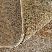 Pearson Modern Abstract, Green/Ivory/Brown