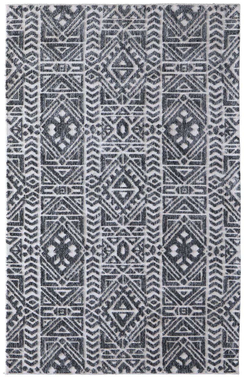 Colton Modern Southwestern, Gray/Black/Ivory