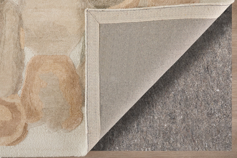 Kendall Modern Abstract, Tan/Gray/Ivory