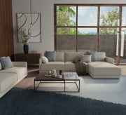 Katya Modern Geometric, Taupe/Blue/Tan