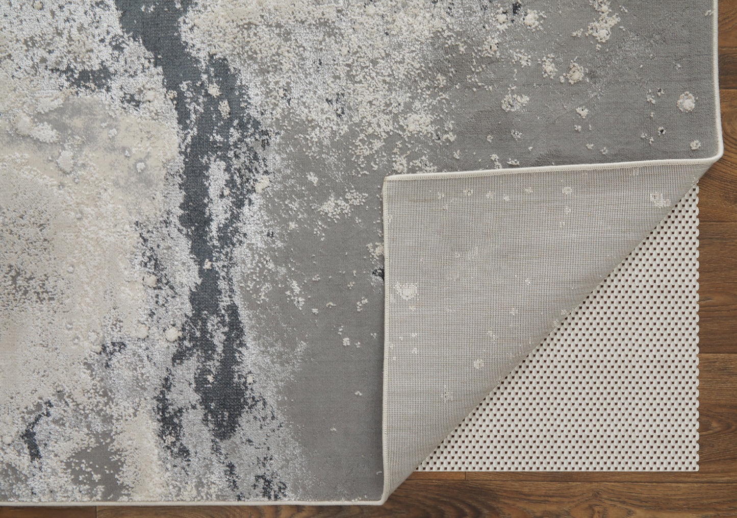 Astra Transitional Abstract, Gray/Ivory