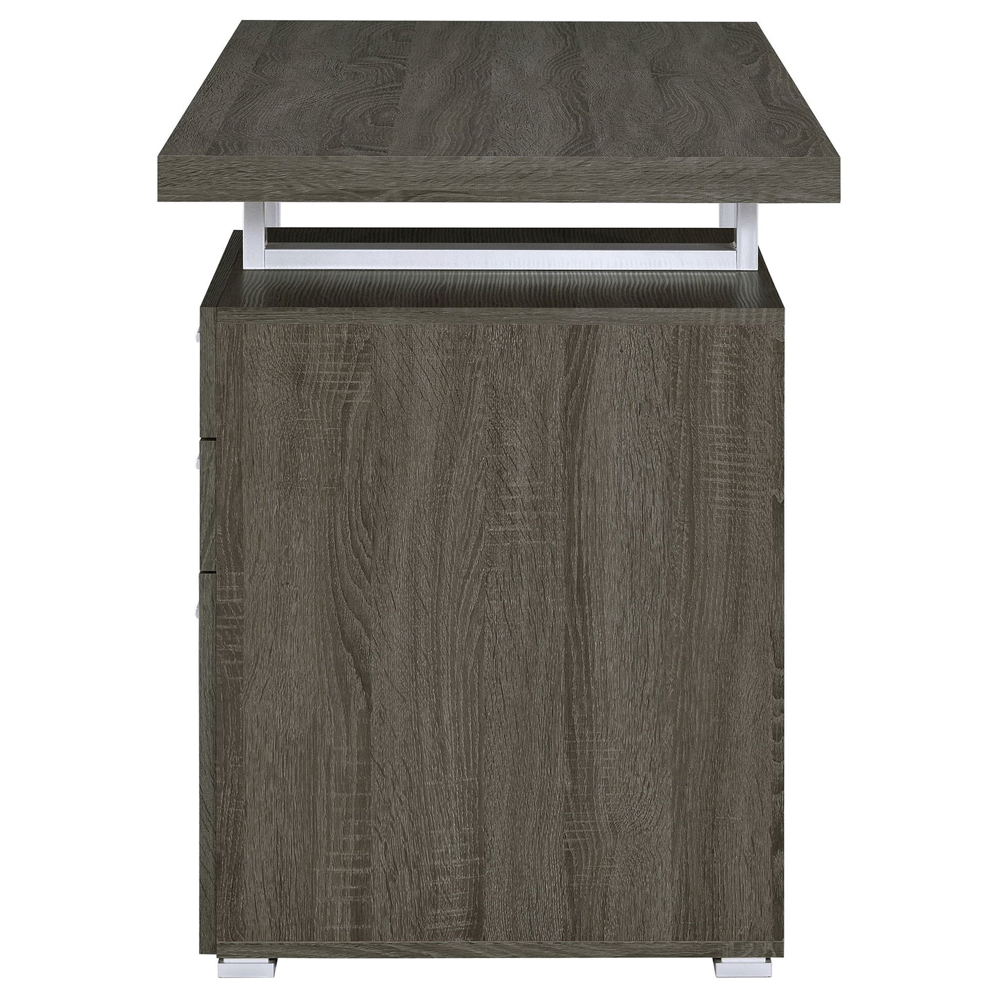 3 Drawer Reversible Office Desk