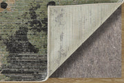 Sonora Modern Abstract, Green/Ivory/Tan