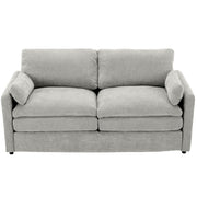 Cozy Upholstered Cushion Loveseat Sofa For Living Room