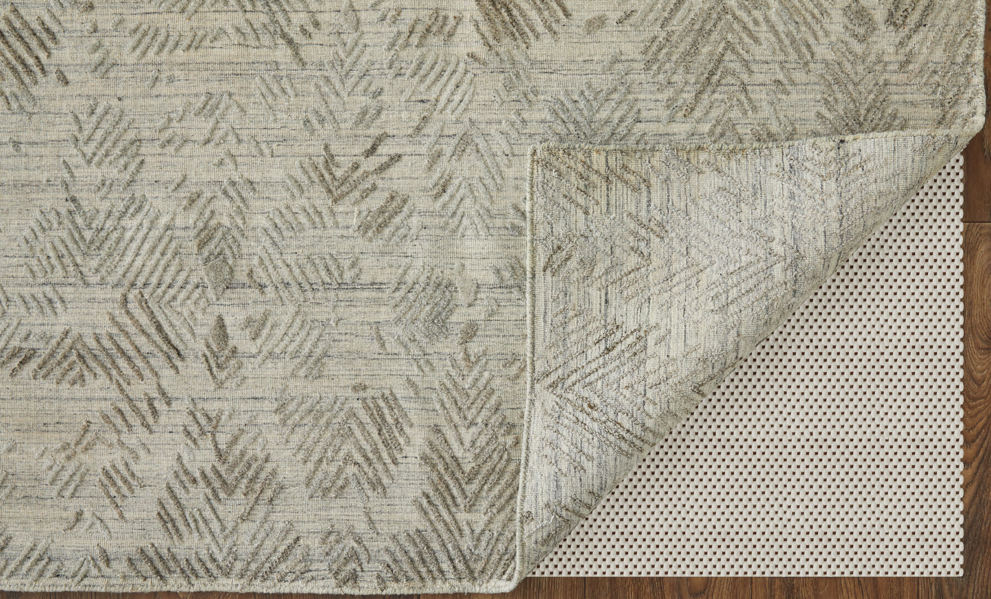 Elias Modern Abstract, Gray/Taupe
