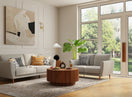 Switch Cadiz Traditional Medallion, Ivory/Gray/Gold 3 image