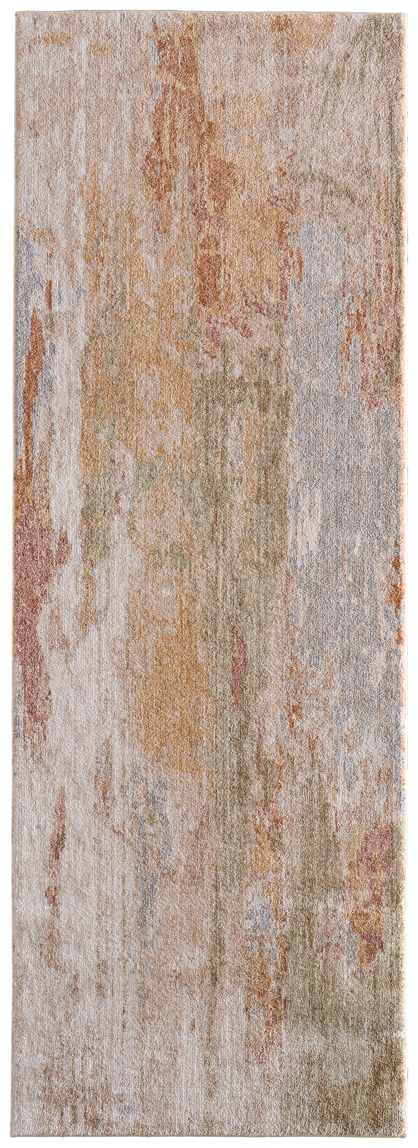Pearson Modern Abstract, Ivory/Green/Tan