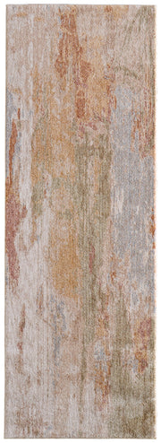 Pearson Modern Abstract, Ivory/Green/Tan