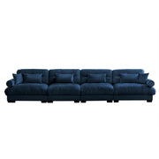 Super Comfort Oversized Modular Sectional Sofa, Deep Seat Convertible L Shaped Couch