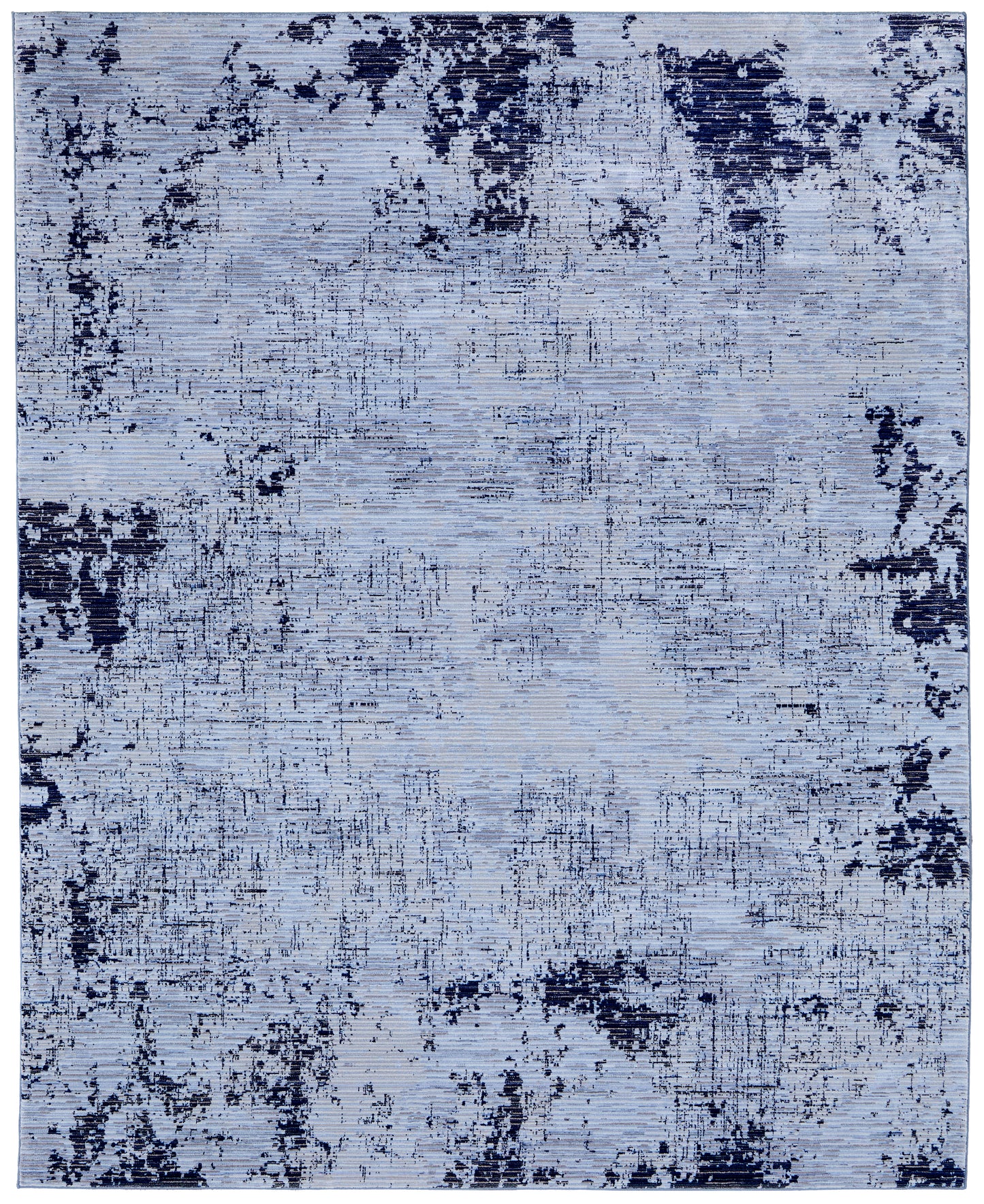 Sonora Modern Abstract, Blue/Black