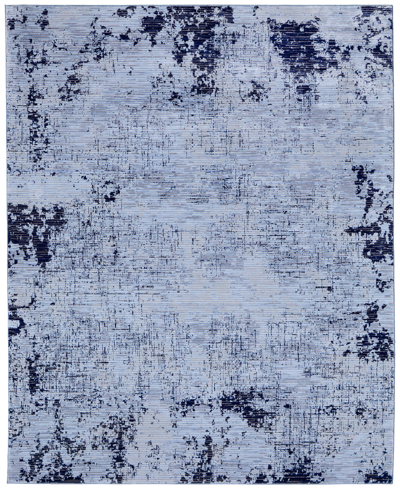 Sonora Modern Abstract, Blue/Black