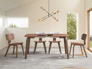 Casson - 5 Piece Dining Room Set - Walnut