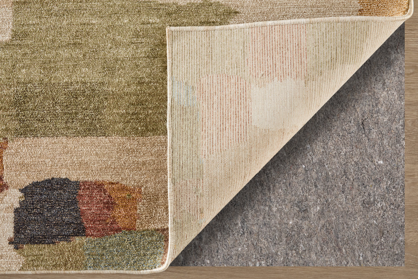 Pearson Modern Abstract, Brown/Tan/Green