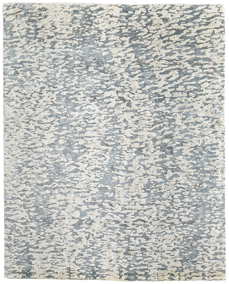 Braden Modern Abstract, Ivory/Blue/Gray