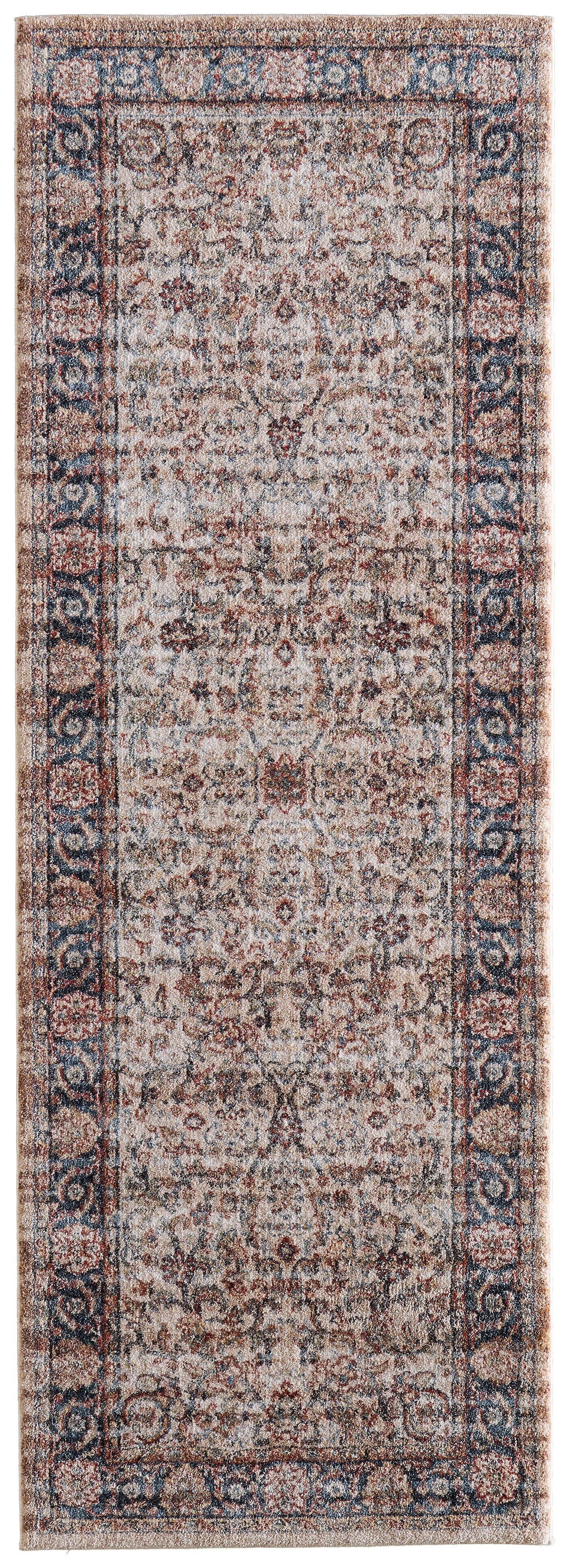 Pearson Traditional Persian, Ivory/Tan/Blue