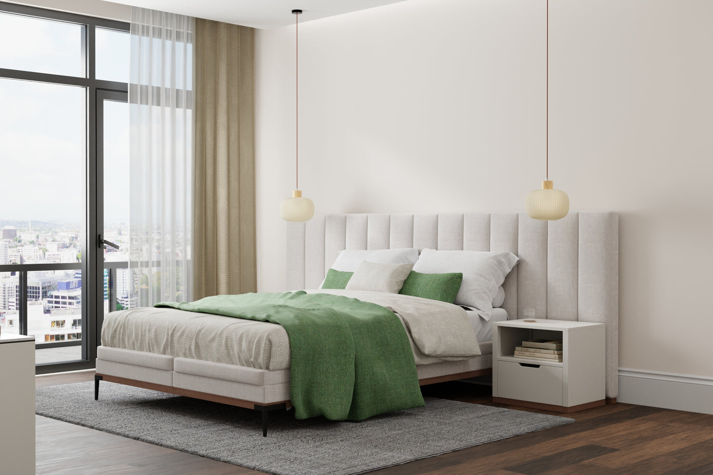 Abbott Modern Solid, Gray