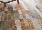 Pearson Modern Abstract, Brown/Tan/Green
