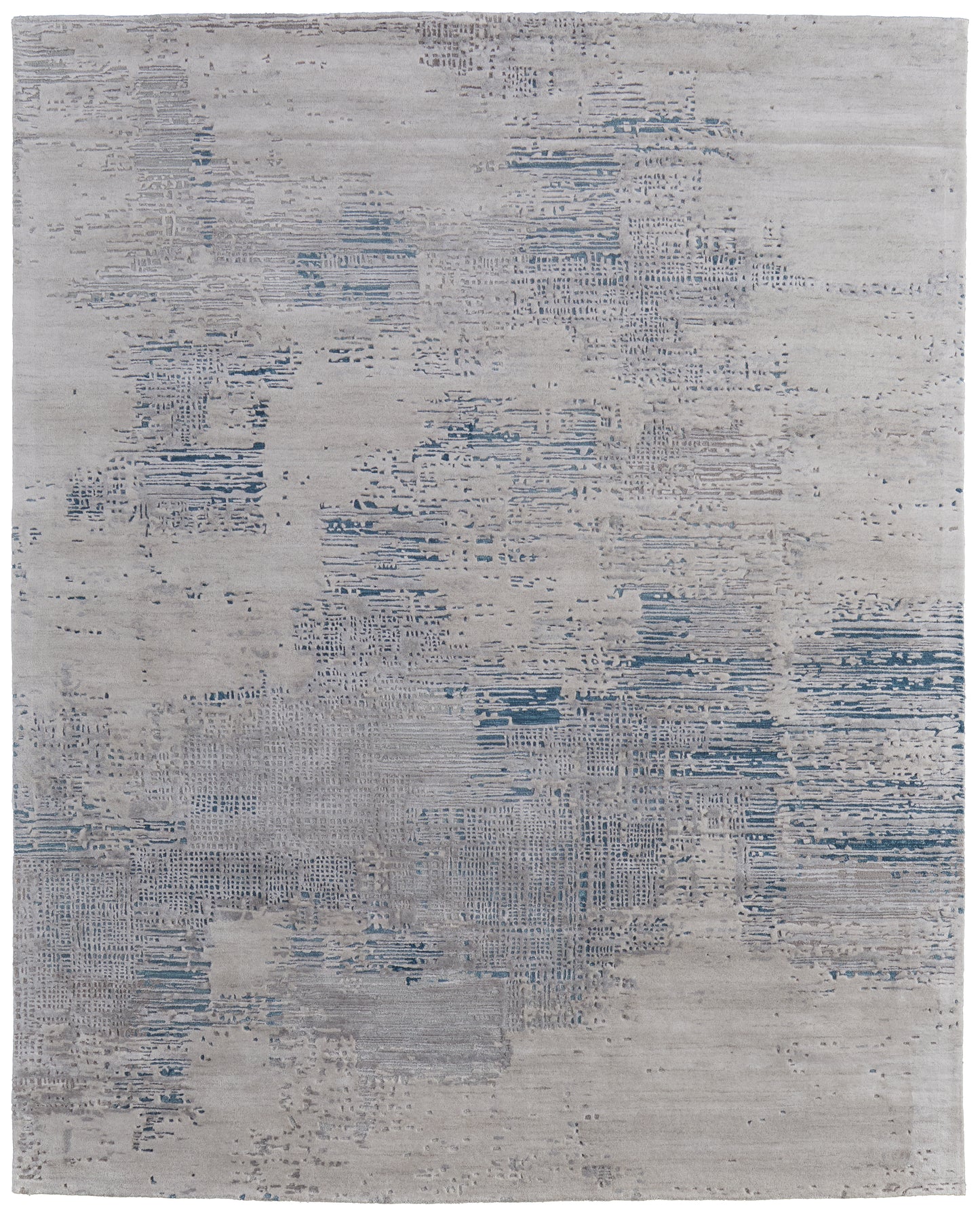 Zarah Modern Abstract, Gray/Taupe/Blue