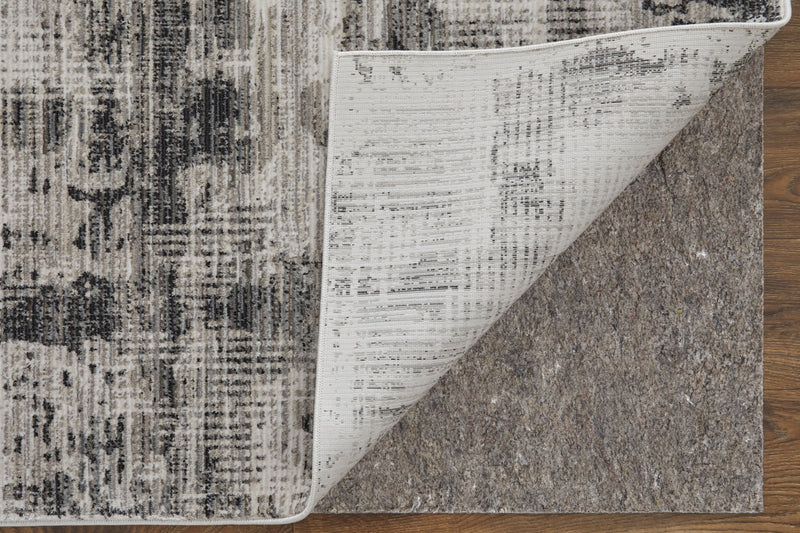 Sonora Modern Abstract, Gray/Ivory