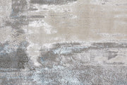 Azure Modern Abstract, Gray/Ivory/Blue