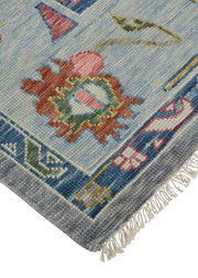 Karina Traditional Persian, Blue/Gray/Red