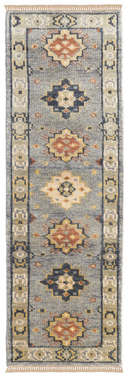 Fillmore Transitional Diamond, Blue/Taupe/Gray