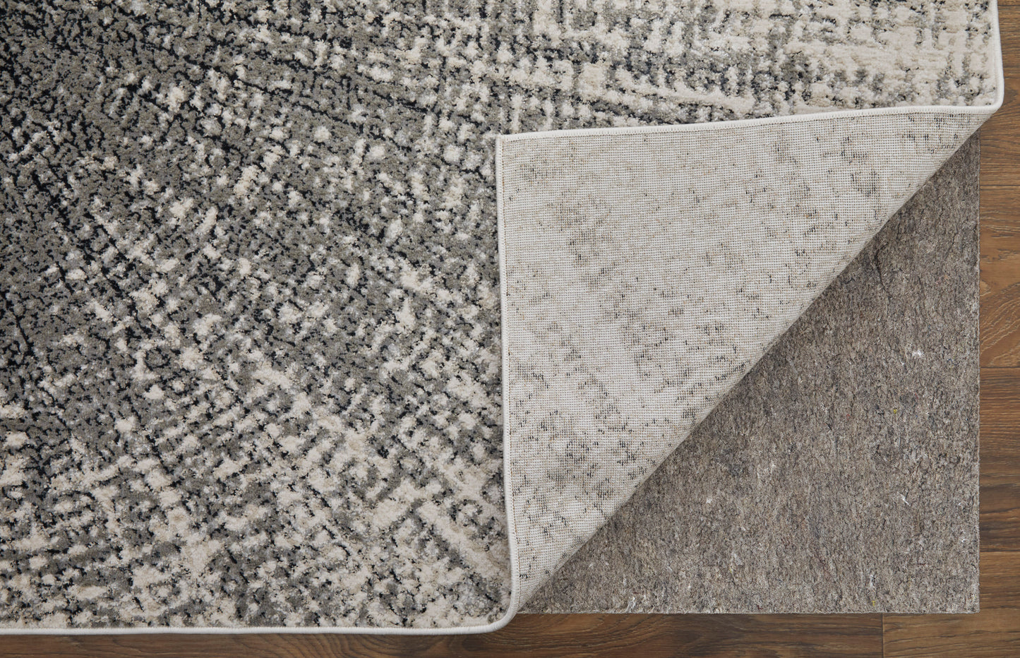 Micah Modern Abstract, Ivory/Gray/Blue