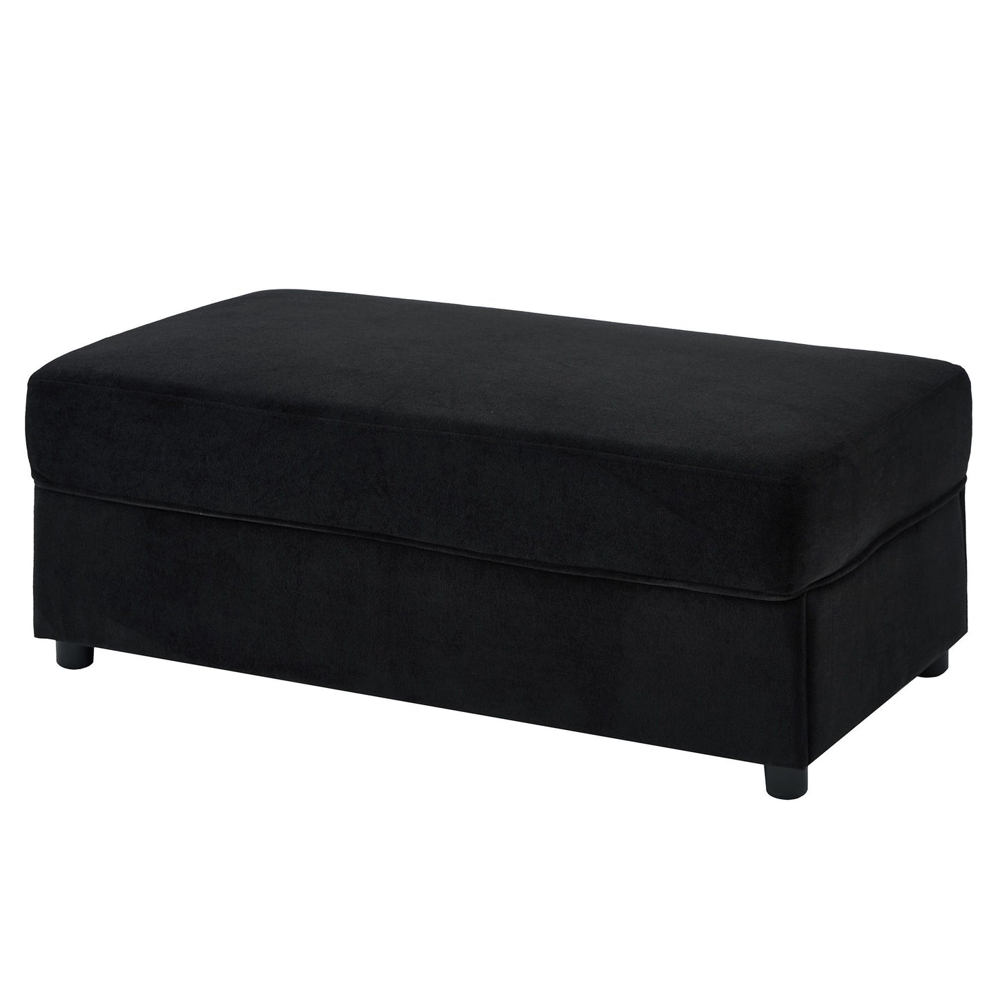 Modern Style Armchair Chaise Lounge Sofa Couch With Movable Storage Ottoman, USB Ports, Cup Holders, Phone Holder, Side Pockets