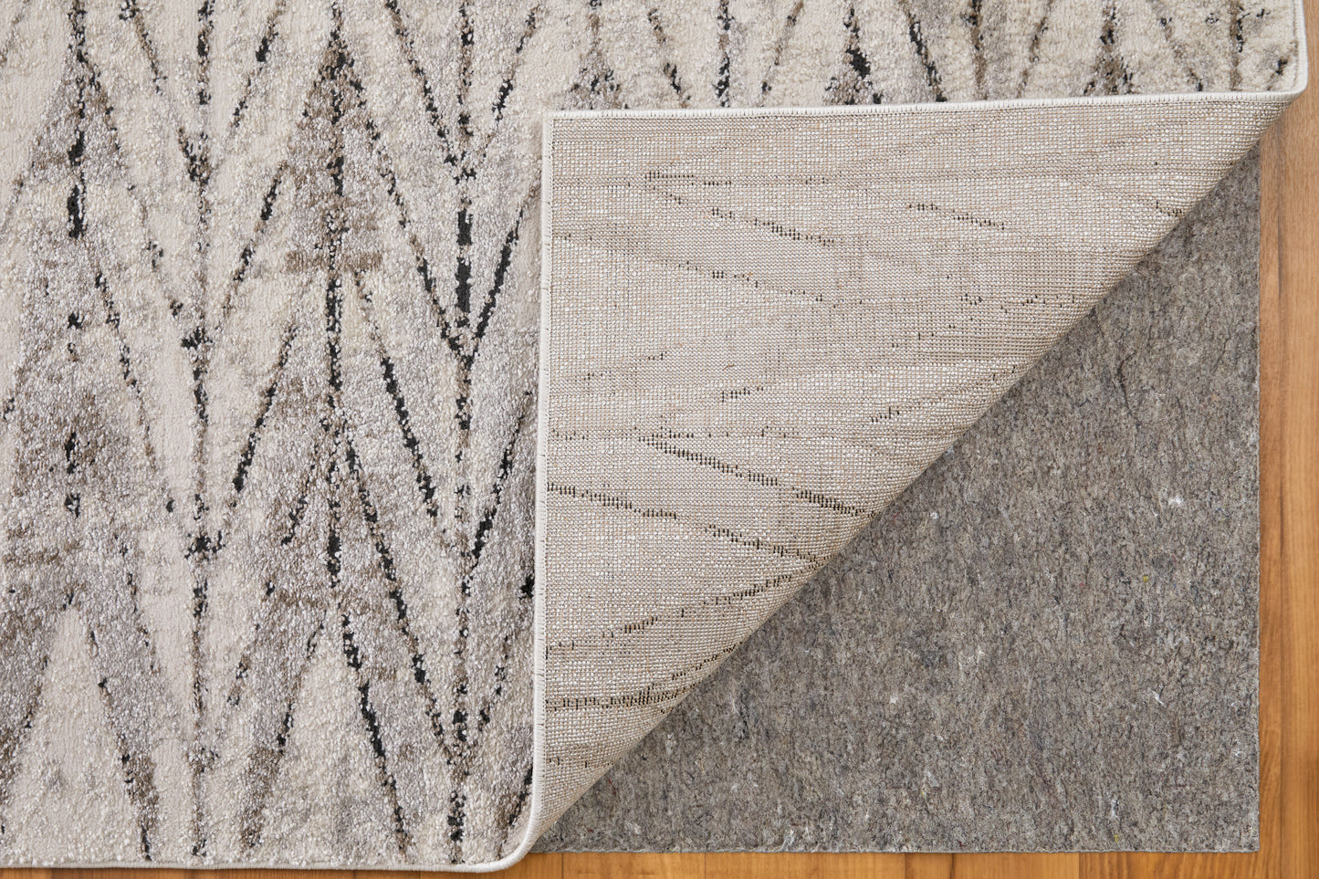 Vancouver Modern Geometric, Ivory/Tan/Brown