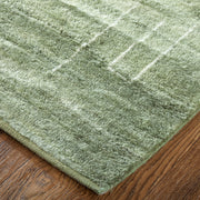 Agape Modern Abstract, Green/Ivory