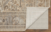 Celene Traditional Medallion, Tan/Brown/Ivory