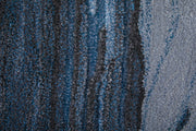 Kawai Modern Abstract, Blue/Black/Gray