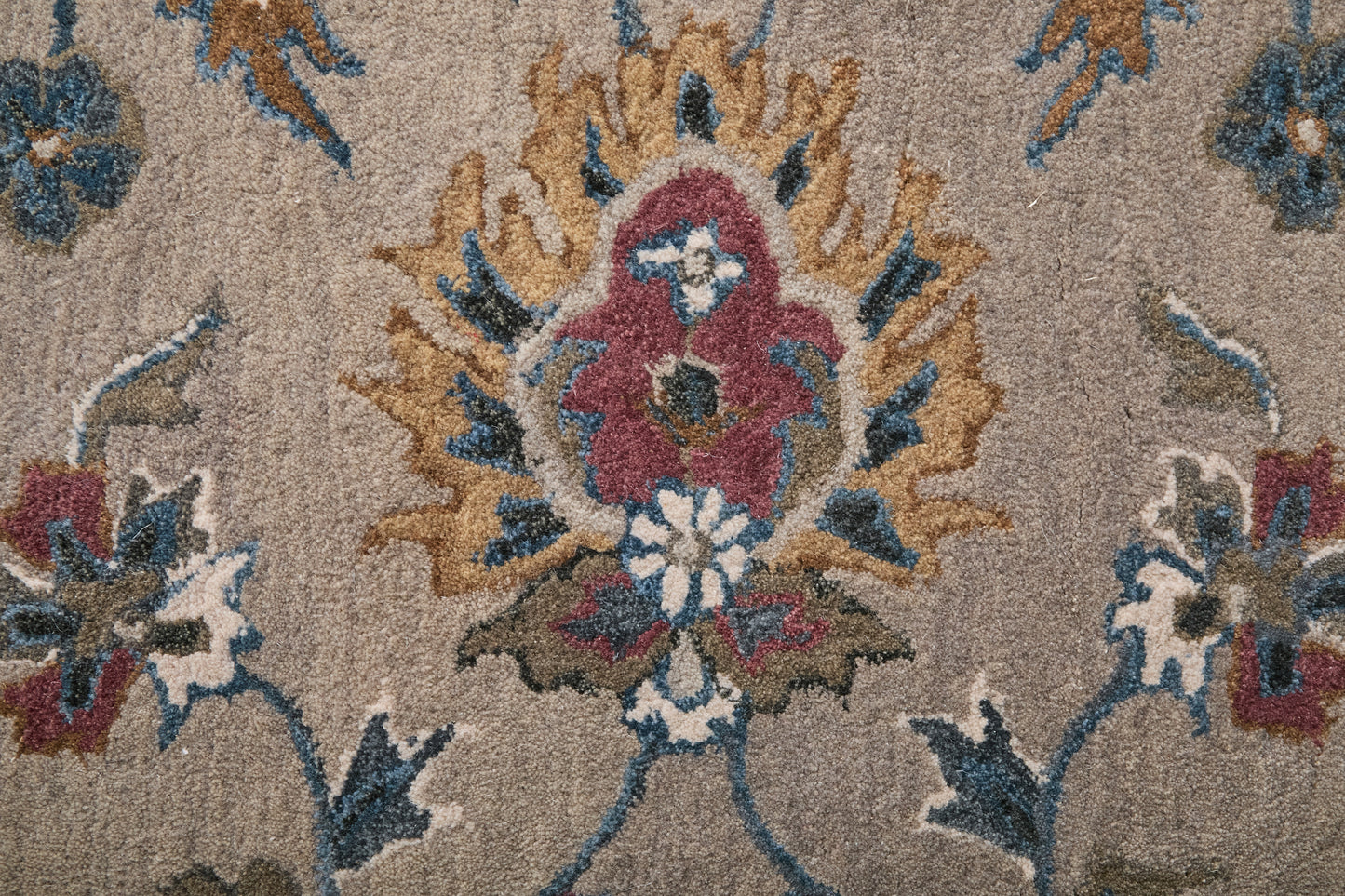 Rylan Transitional Oriental, Ivory/Taupe/Blue