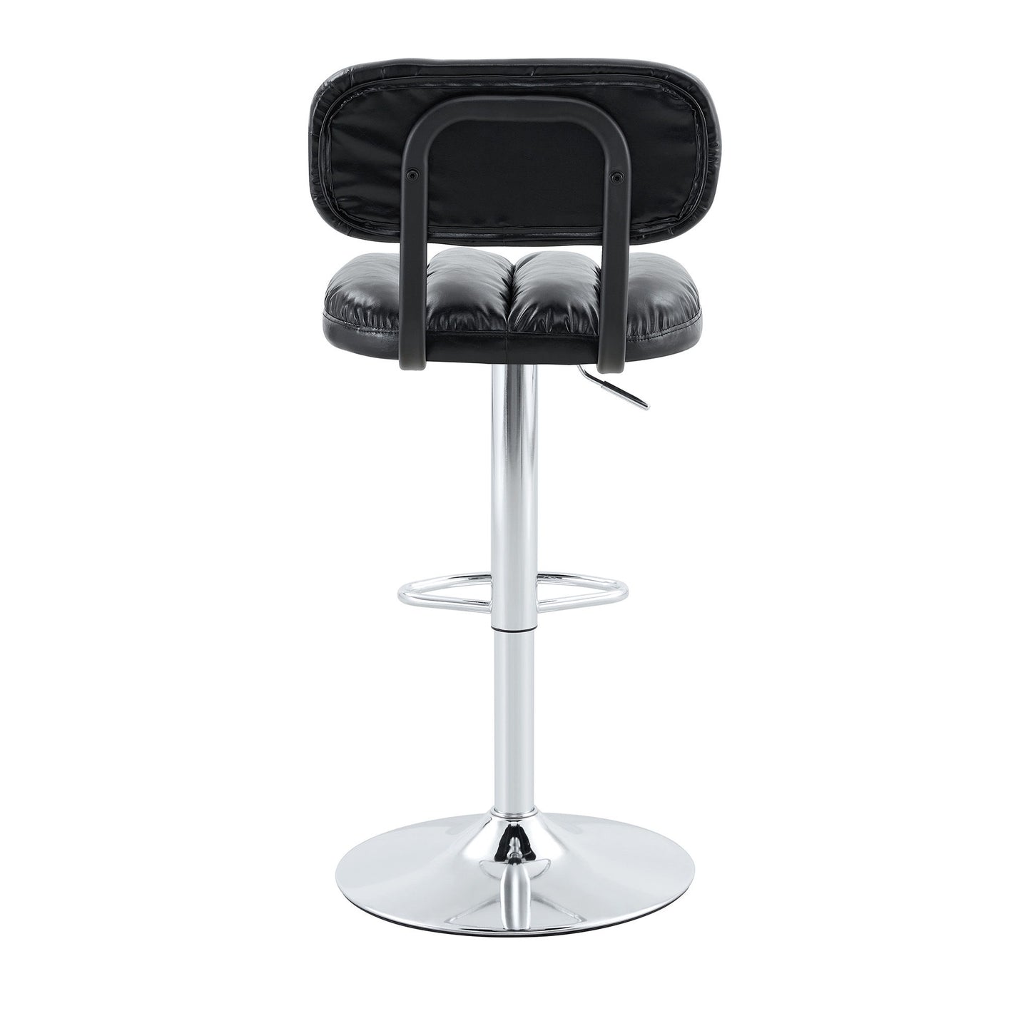 Adjustable Height Bar Stools With Footrest For Kitchen Island (Set of 2)