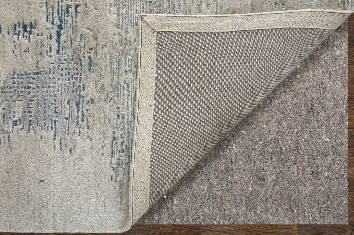 Zarah Modern Abstract, Gray/Taupe/Blue