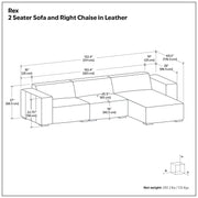 Rex - Handcrafted Sectional Sofa