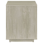 Loomis - 3 Drawer Home Office File Cabinet - White / Gray