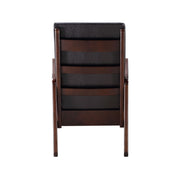 Raina - Synthenic Leather Rocking Chair - Espresso